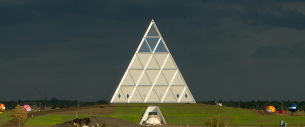 Palace of Peace and Reconciliation Pyramid of Peace Foster + Partners